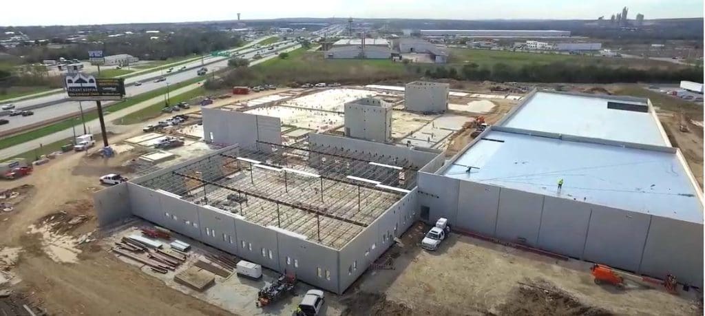 Childress Engineering Comal County Jail site overview for structural and foundation engineering and construction