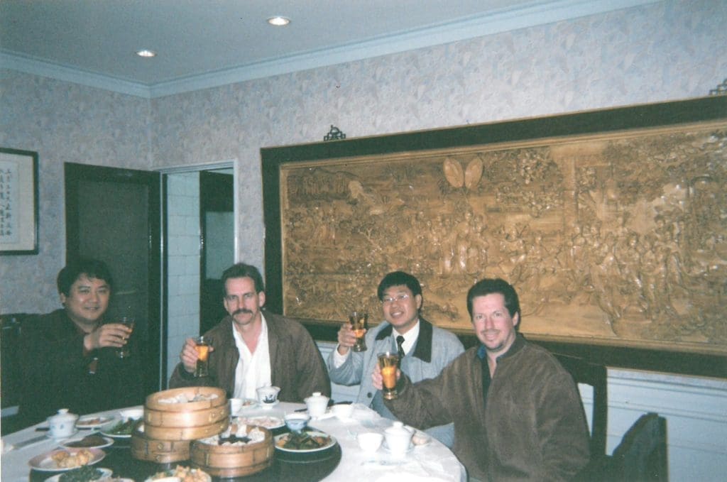 Childress Engineering team meeting in China for the Xiamen Towers project