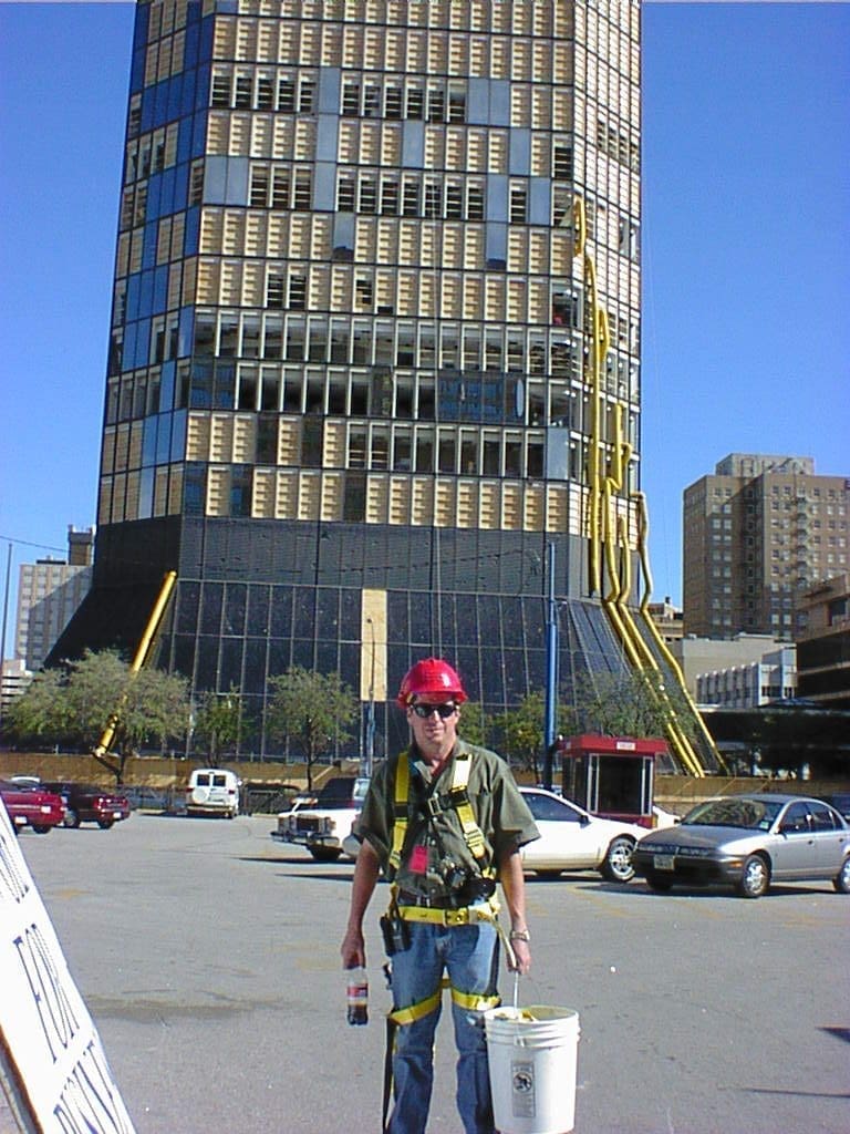 Childress Engineering team at a Disaster Response project in Fort Worth Texas